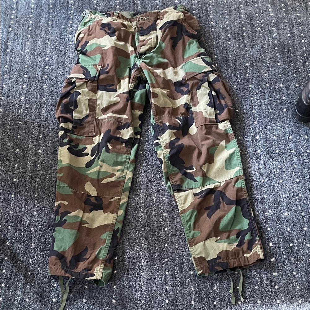 U.S. Army Camouflage Cargo Pants